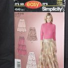 It's Simplicity 4549 BIN 1 It's so Easy Skirts Size A 6-16 No. 226 It's Simplicity 4549 BIN 1 It's so Easy Skirts Size A 6-16 No. 226