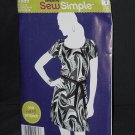 Simplicity A1989 Pullover Dress Tie belt Size 6-18 Uncut  No. 226