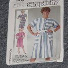 7314 Simplicity Easy to Sew Dress Sewing Pattern Size 16, 18, 20 Uncut  No. 250