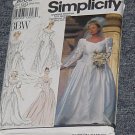 Simplicity 8009 Uncut Wedding Gown Bridal Gown Wedding Dress Size GG 26W-32W  No. 250