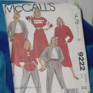 9222 McCalls Misses Shirt Top Skirt Pants Size E 12 Uncut   No. 250