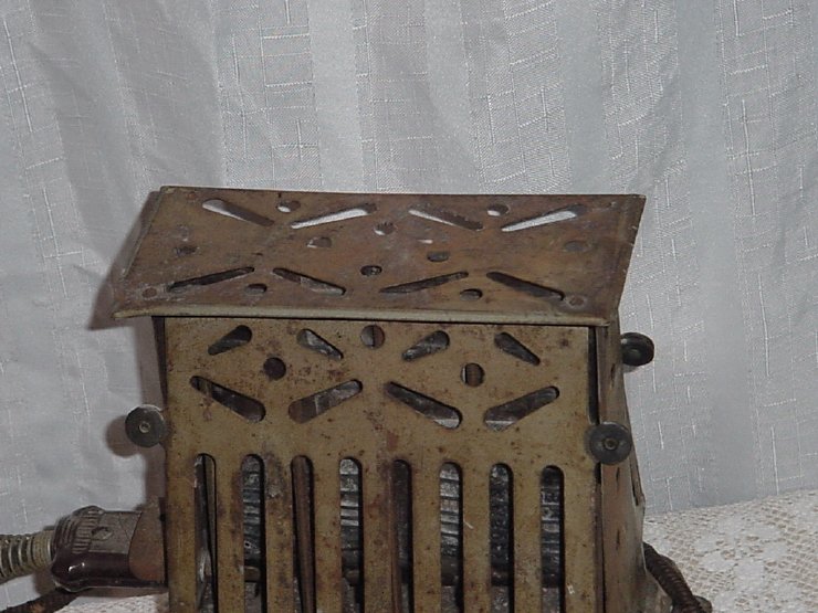 Art Deco Antique Toaster Rustic and Rusted Marion Giant Flip Flop ...