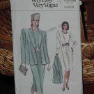Very Easy Very Vogue 1980's - Vogue Pattern 9970 Uncut Sizes 14-16-18  Dec  3