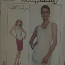 Simplicity 8676  Misses' Semi-fitted Dress Stretch Knits Only Size 10-12-14 dec  3