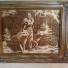 "Girl and wolves"