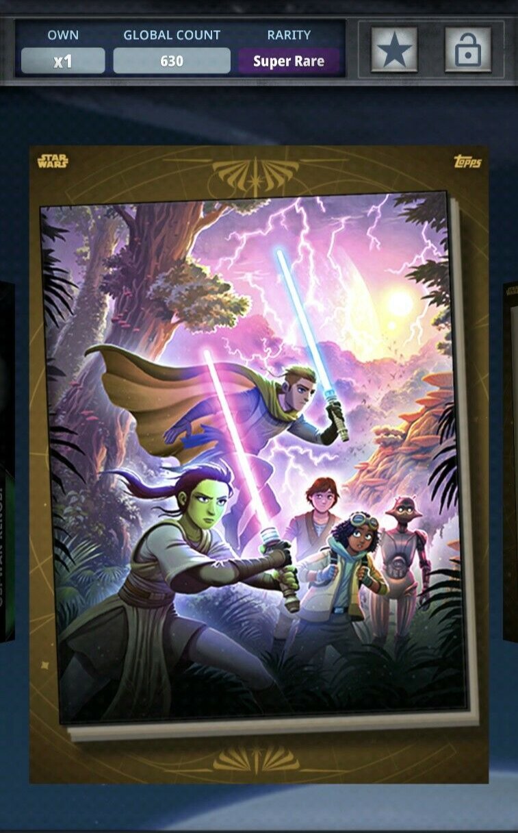 A Test of Courage The High Republic ***Super Rare*** Topps Star Wars A Test of Courage The High Republic ***Super Rare*** Topps Star Wars