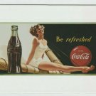 Coca Cola Soda Be Refreshed 1996 Magnetic Postcard