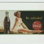 Coca Cola Soda Be Refreshed 1996 Magnetic Postcard