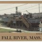 Mosquito Fleet boat Fall River Battleship Cove MA Massachusetts Postcard