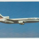 Lockheed L-1011 Tristar Airliner Aircraft Jet Airplane Delta Airlines Postcard