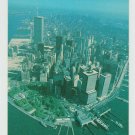 Manhattan Island New York City NYC USA Chrome Postcard