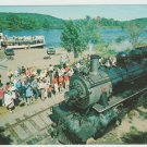 The Boat Train Valley Railroad Hartford Essex Connecticut CT USA Chrome Postcard