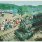 The Boat Train Valley Railroad Hartford Essex Connecticut CT USA Chrome Postcard