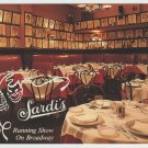 Sardi's restaurant New York NYC Manhattan USA Chrome Postcard