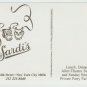 Sardi's restaurant New York NYC Manhattan USA Chrome Postcard