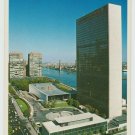 The United Nations Building NY New York City NYC Manhattan USA Chrome Postcard