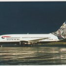Boeing 737-300 Airplane Deutsche Ba Airline Aviation Postcard