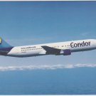 Boeing 767 Airplane Condor Airline Aviation Postcard