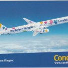 Boeing B757-300 Airplane Condor Airline Aviation Postcard