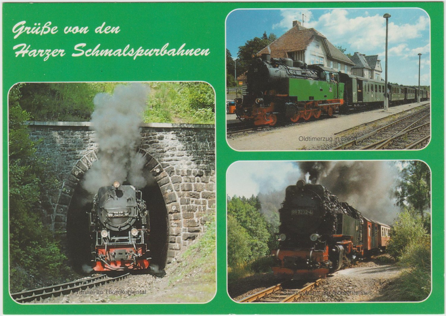 Harzer Schmalspurbahnen Railways Stations With Trains Transport ...