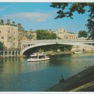 United Kingdom England Yorkshire York Lendal Bridge River Ouse Postcard