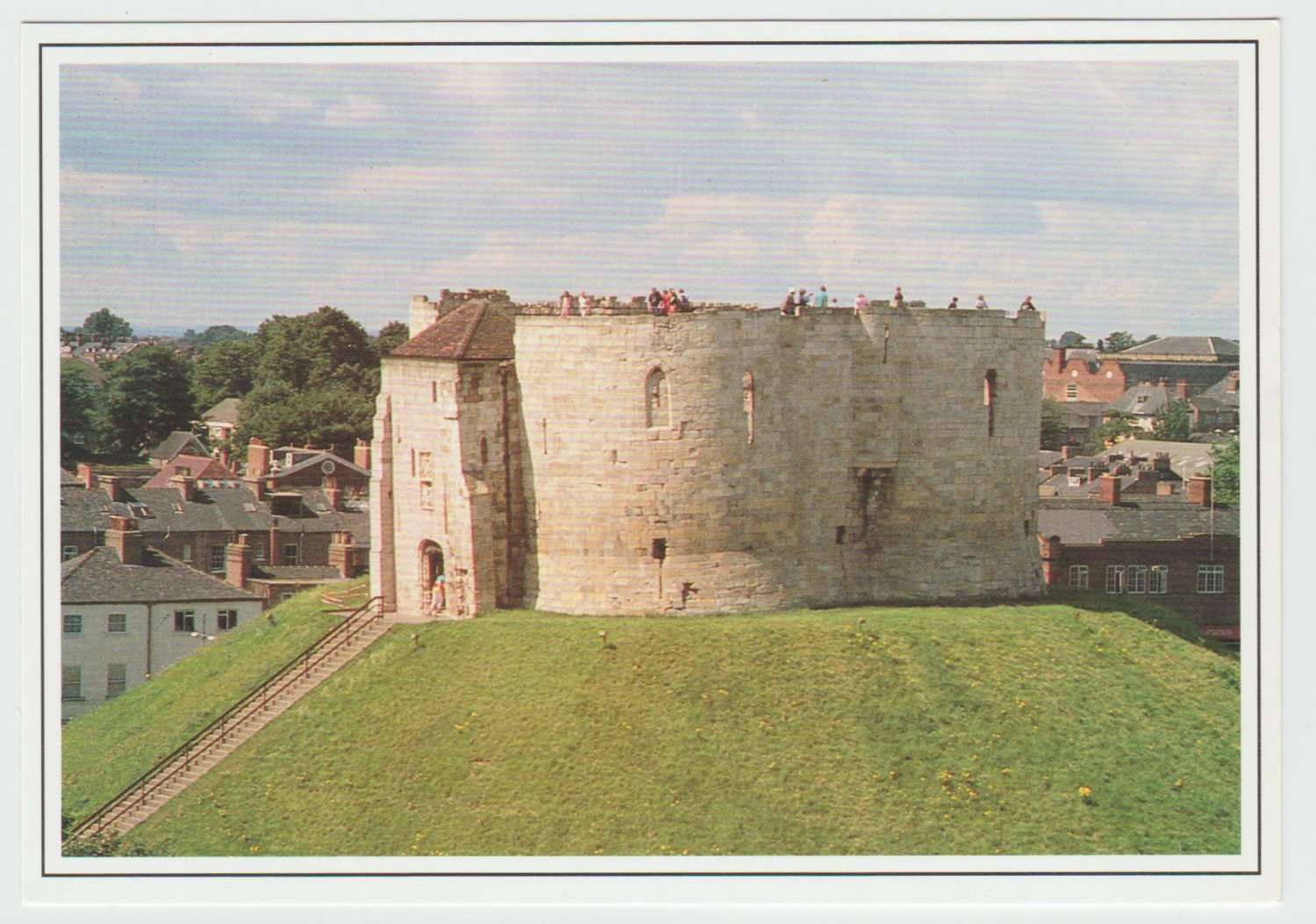 United Kingdom England Yorkshire York Cliffords Tower Postcard