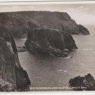 RPPC Eny's Dodman And Cliffs Land's End Postcard