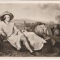 RPPC Goethe in der Campagna Johann Heinrich Wilhelm Tischbein Postcard