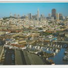 San Francisco Aerial Photo CA California United States USA 1985 Postcard