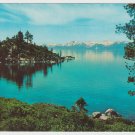 Lake Tahoe Sierra Nevada Mountains on The Border of California and Nevada United States Postcard