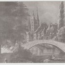 Esslingen am Neckar Schwätzbrücke über den Rossneckarkanal an der Maille Postcard
