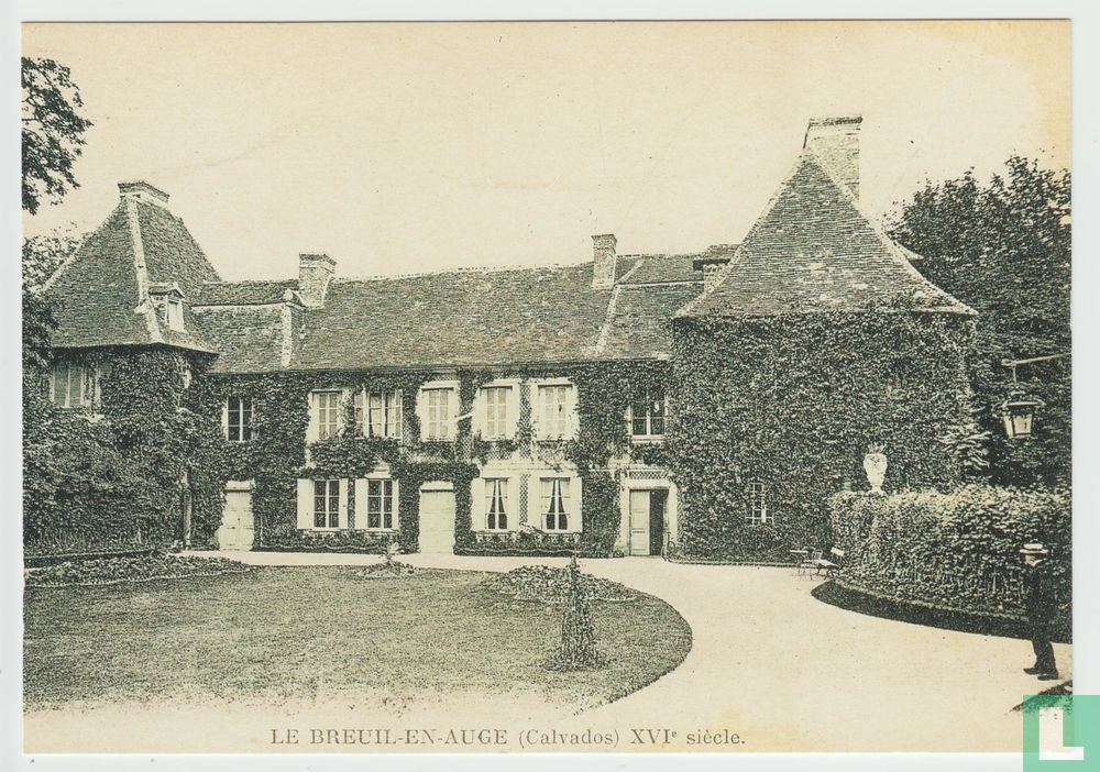 Ch&Atilde;&cent;teau du Breuil Le Breuil-en-Auge Calvados France Postcard