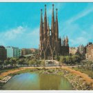 Barcelona Temple Expiatori de la Sagrada Família Cataluña España Postales Barcelona Postcard