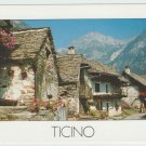 Sonogno Val Verzasca Ticino Tessin Switzerland Cartoline Postcard