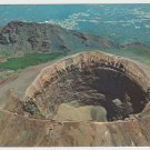 Vesuvio Napoli Campania Italia Cartoline Vesuvius Volacano Aerial View Naples Italy Postcard