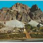 Passo Falzarego con Funivia al Piccolo Lagazuoi Mountain pass Cable Car Cableways Italy Postcard