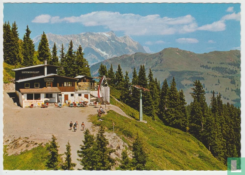 Sonnkogel Zell am See Bergstation Hochk&Atilde;&para;nig Schwalbenwand Salzburg Austria Postcard