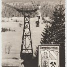Oberwiesenthal Fichtelberg Seilbahn Sachsen Ansichtskarten Cable Car Cableways Saxony Postcard