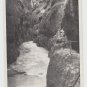 IN DER PARTNACHKLAMM bei Garmisch-Partenkirchen Real Photo RPPC 1944 Postcard