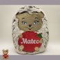 Personalised Cute Hedgehog Stuffed toy ,Super cute personalised soft plush toy, Personalised Gift