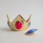 Princess Peach Accessories â�� Crown, brooch, earrings from Super Mario Bros video game