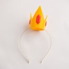 Ice Queen yellow crown inspired by Adventure Time