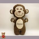 Personalized Small monkey stuffie soft toy ,Super cute personalised soft plush toy