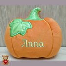 Personalised embroidery Plush Soft Toy Haloween Pumpkin ,Super cute personalised soft plush toy