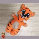 Personalised embroidery Plush Soft Toy Tiger ,Super cute personalised soft plush toy