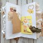 Pumpkin junk journal handmade Fall journal for sale complete thick Botany notebook