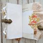 Pumpkin junk journal handmade Fall journal for sale complete thick Botany notebook