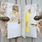 Pumpkin junk journal handmade Fall journal for sale complete thick Botany notebook