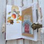 Owl forest junk journal for sale complete Fall junk journal handmade thick Botany notebook