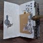 Owl junk journal for sale complete Magic forest junk journal handmade thick Botany notebook